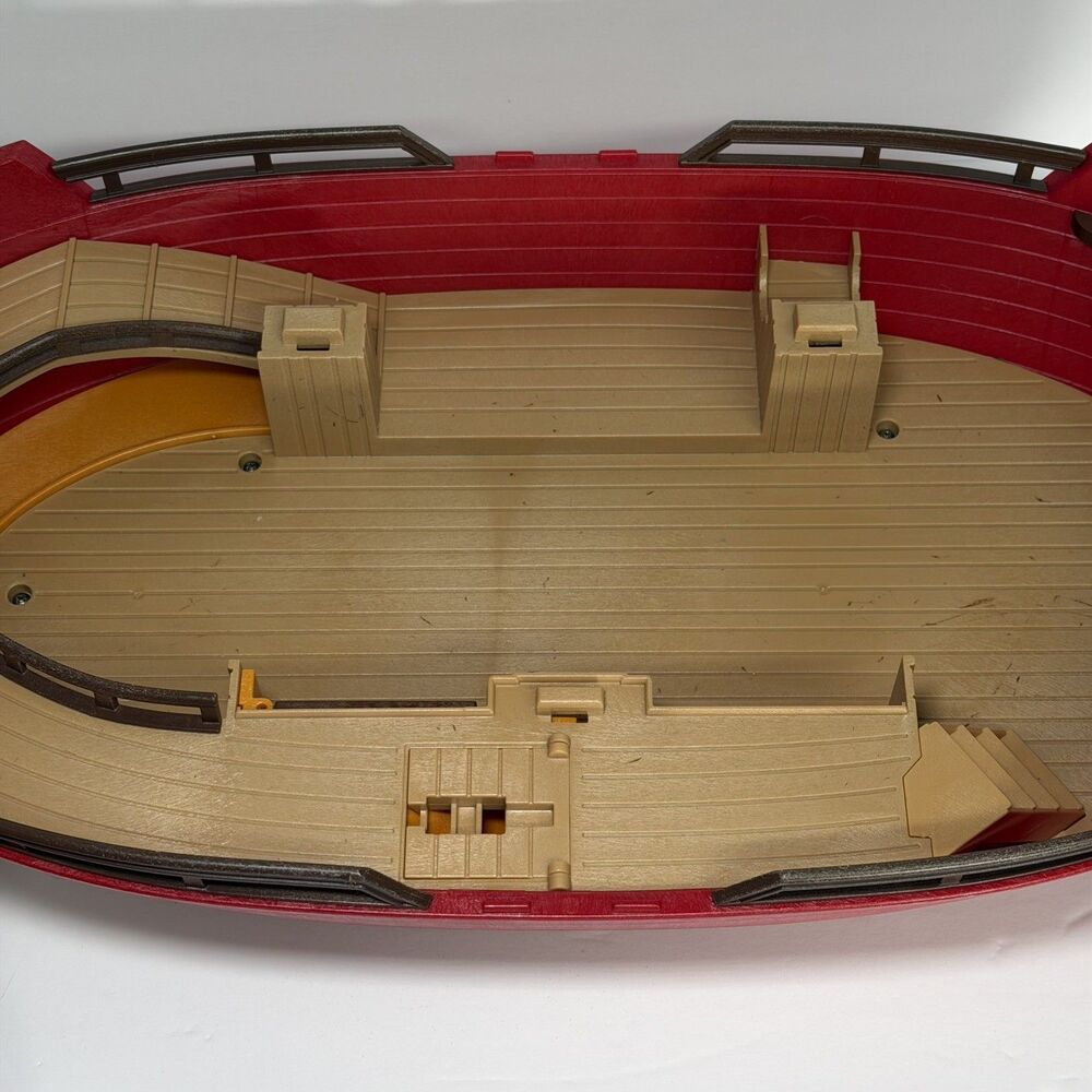 Vintage Playmobil Noah’s Ark Red Boat Really Floats Imagination 2000s Incomplete - Picture 8 of 16